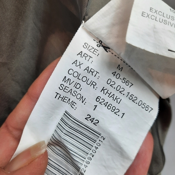 FB Sisters Moto Military Jacket Khaki w Embroidered Aztec Pattern Size Medium - Picture 13 of 13